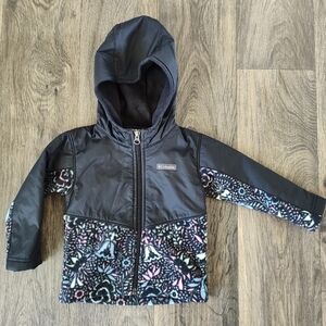 12-24 MO Girls Columbia Fleece Jacket